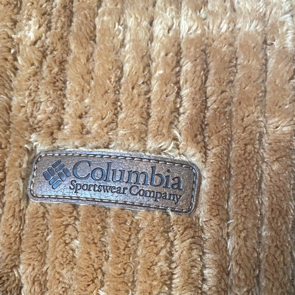 Like New! Columbia Fleece Chestnut Brown Jacket - Picture 2 of 7